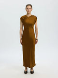 Selected Vida Satin Dress