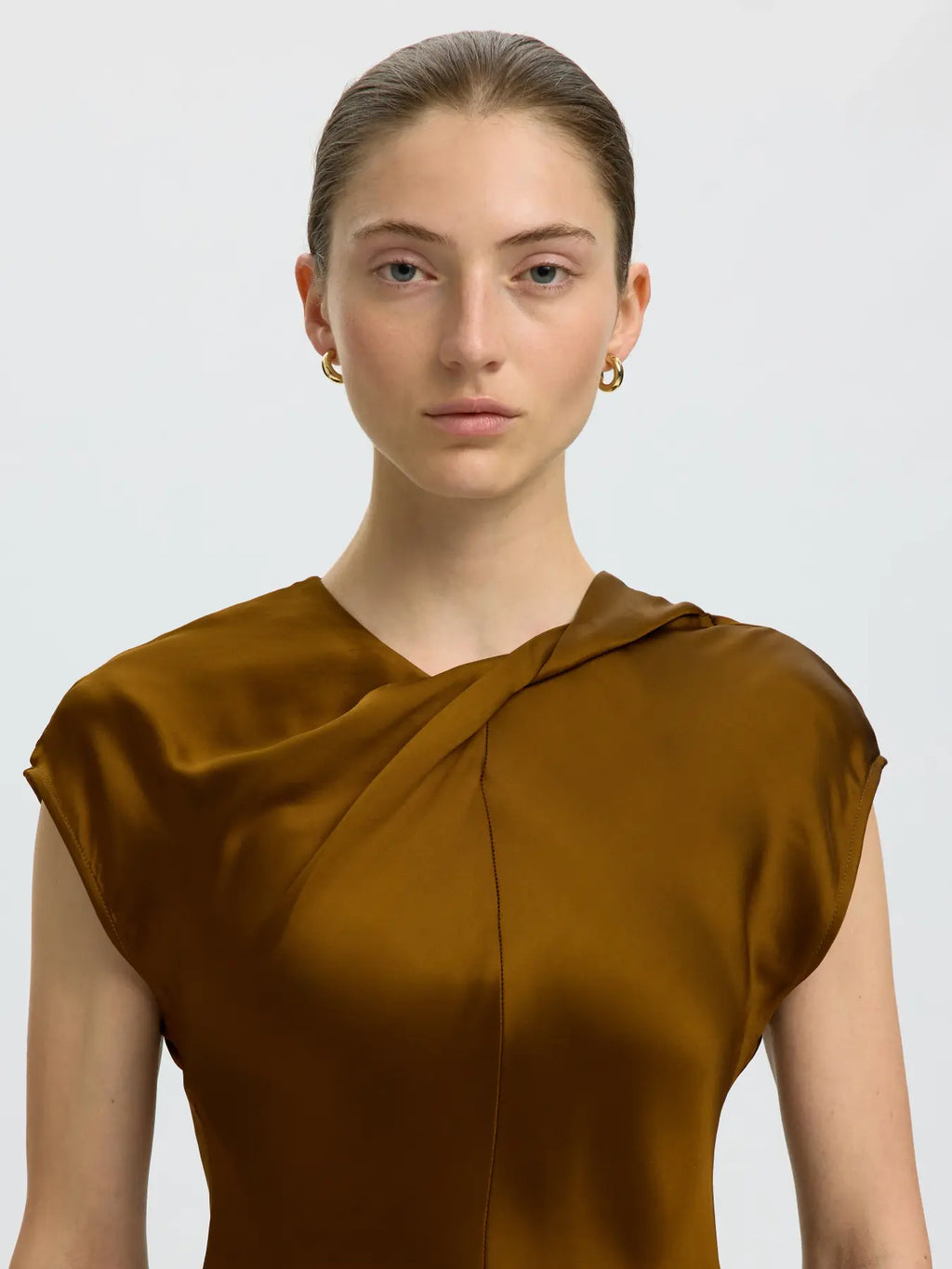 Selected Vida Satin Dress