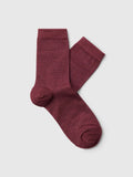 Selected Kim Glitter Sock - Port