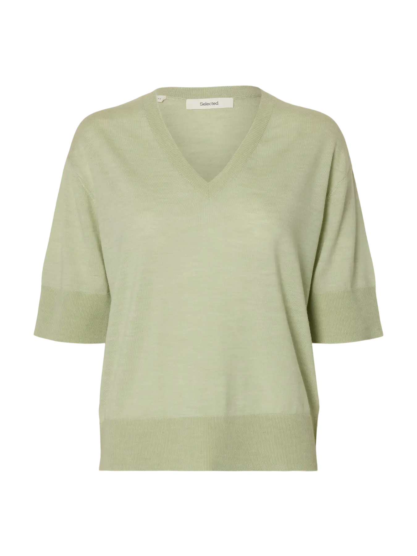 Selected Femme Thea Knit - Lint Green