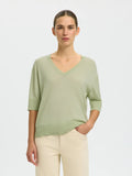 Selected Femme Thea Knit - Lint Green