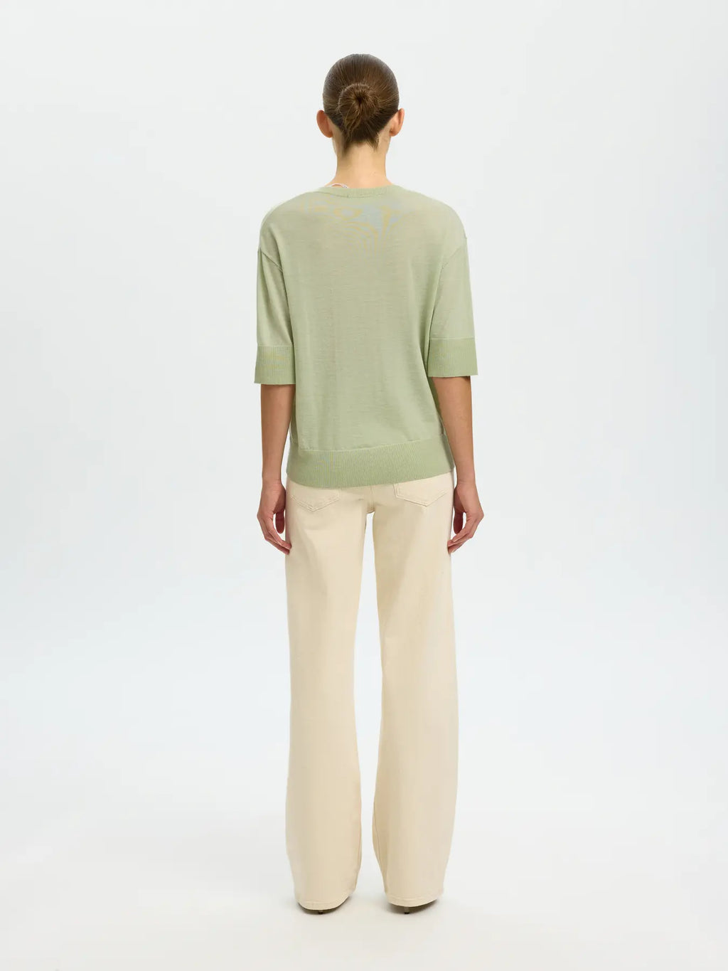 Selected Femme Thea Knit - Lint Green