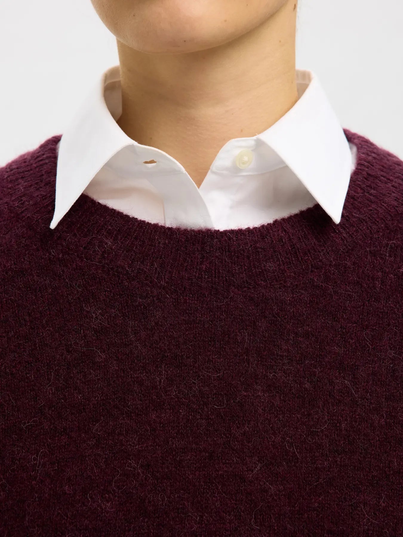 Selected Femme Lulu Jumper - Fig
