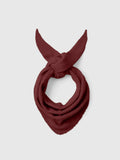 Selected Brushed Wool Scarf - Port