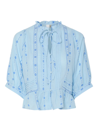 YAS Cina Blouse - Blue