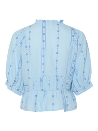 YAS Cina Blouse - Blue