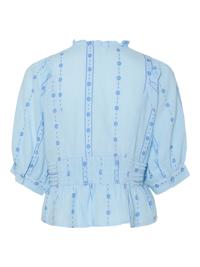 YAS Cina Blouse - Blue