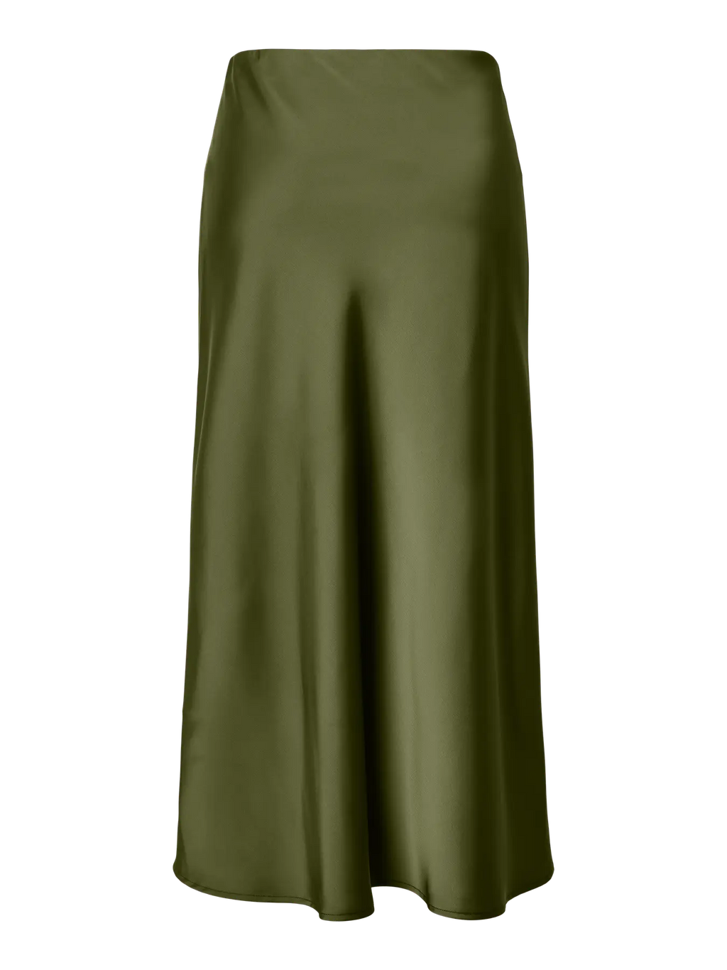 YAS Pella Midi Skirt - Green