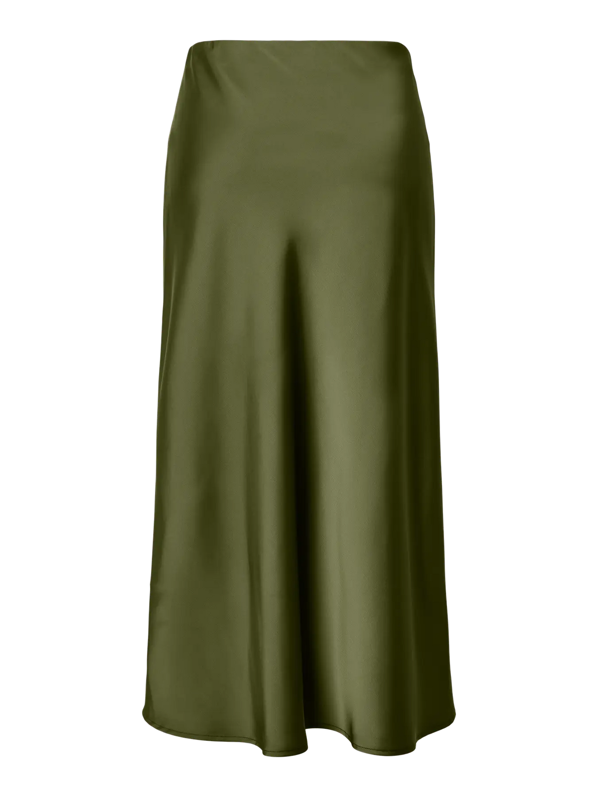 YAS Pella Midi Skirt - Green