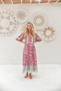 Jaase Eve Midi Dress - Athena Print