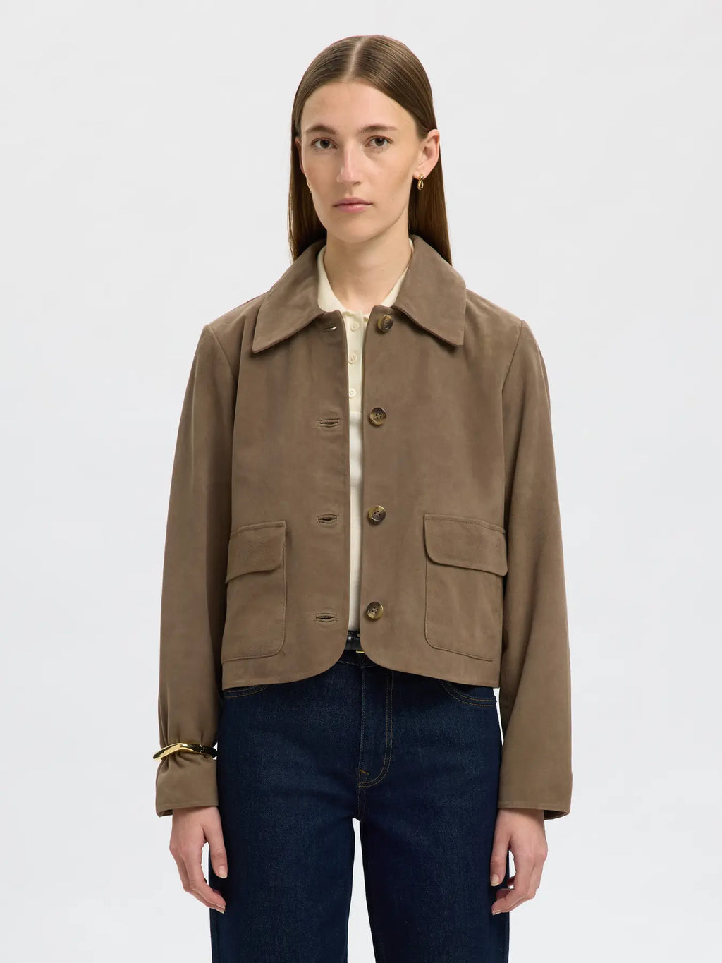 Selected Femme Kaya Suede Jacket