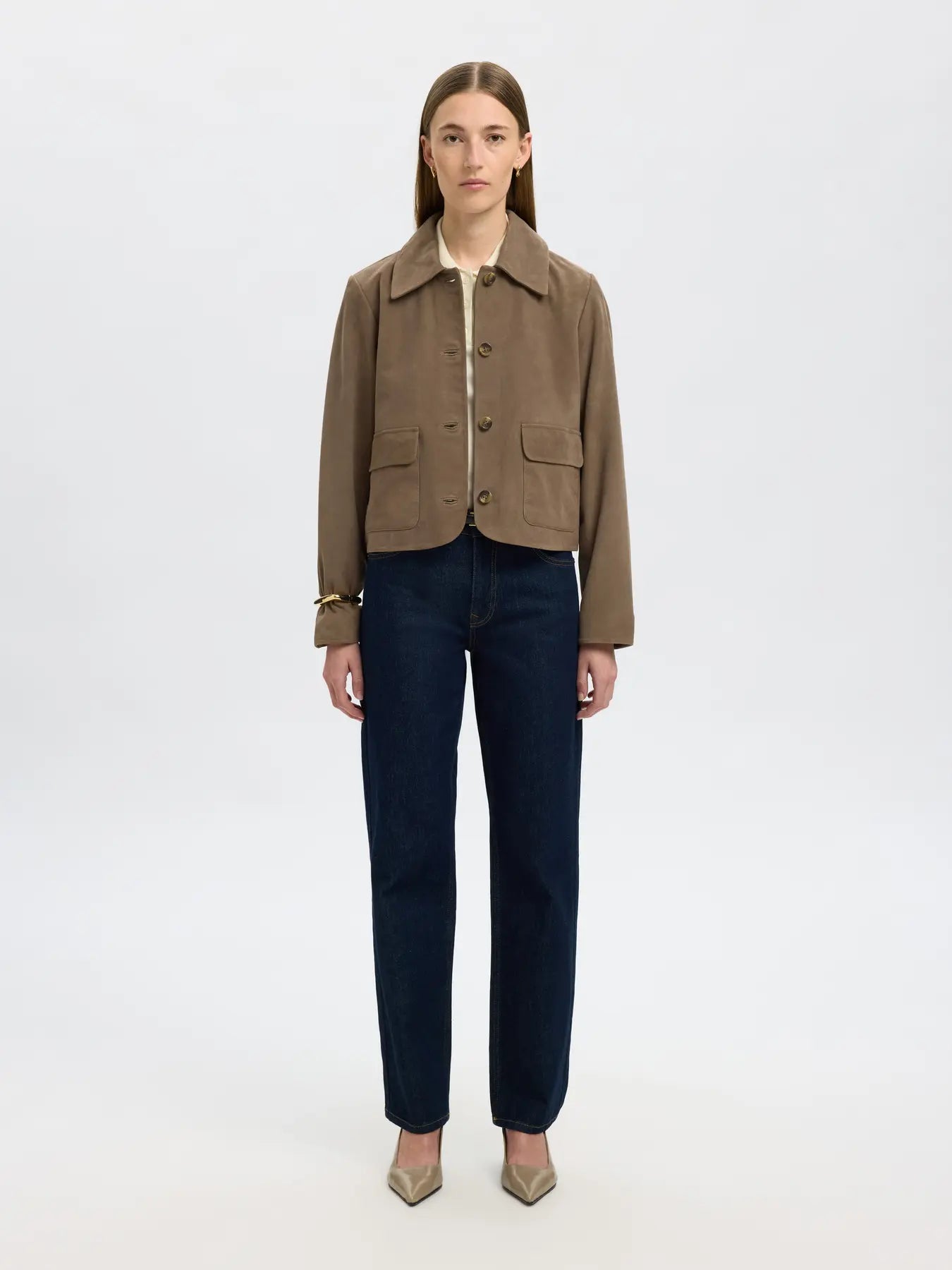Selected Femme Kaya Suede Jacket