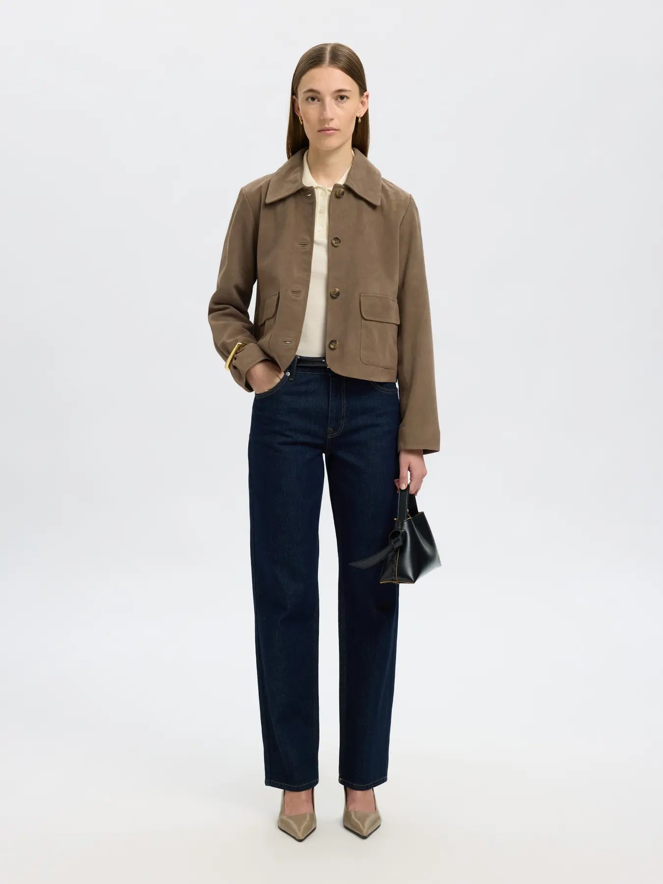 Selected Femme Kaya Suede Jacket