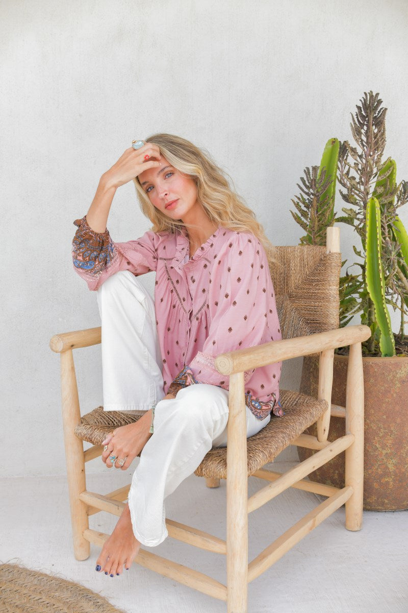 Jaase Eliza Blouse - Seraphina Print