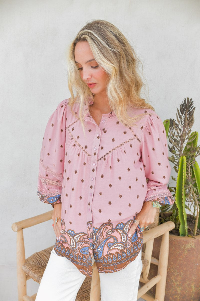 Jaase Eliza Blouse - Seraphina Print