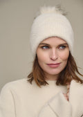 Rino & Pelle Caso Beanie - Blanc