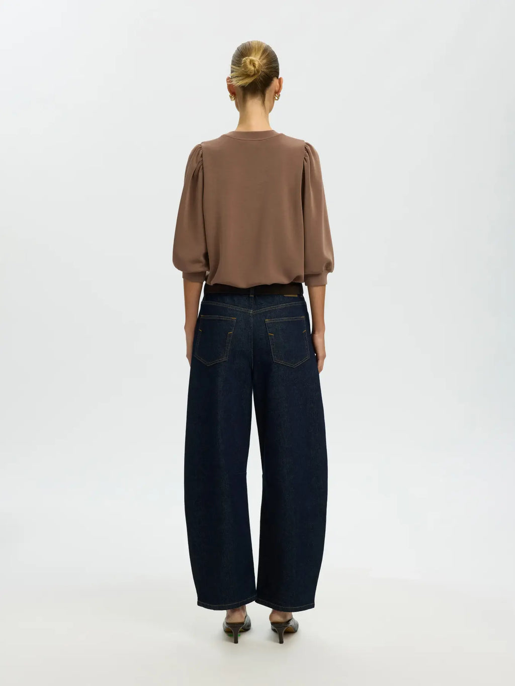 Selected Tenny Sweatshirt - Chocolate Chip