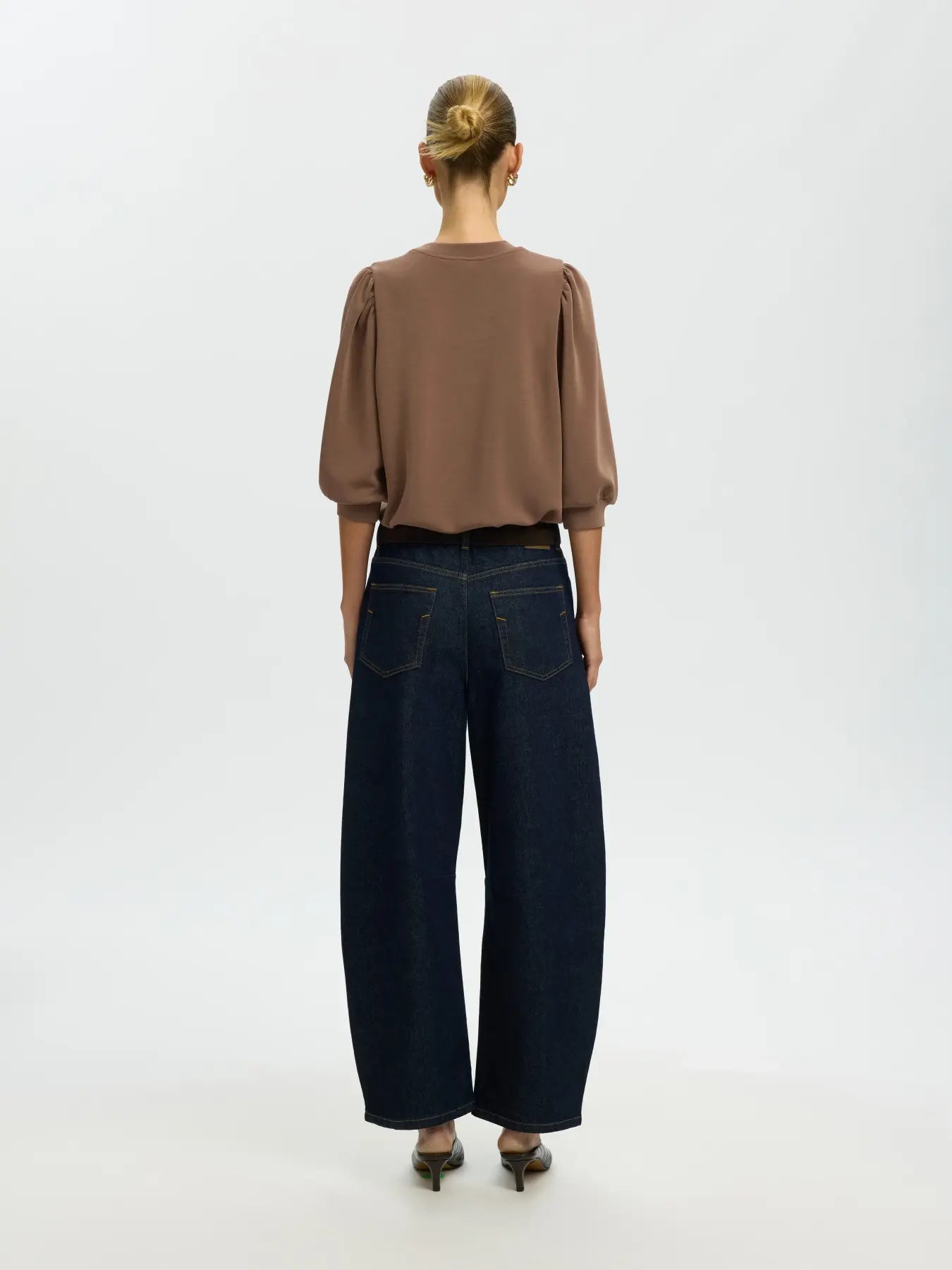 Selected Tenny Sweatshirt - Chocolate Chip
