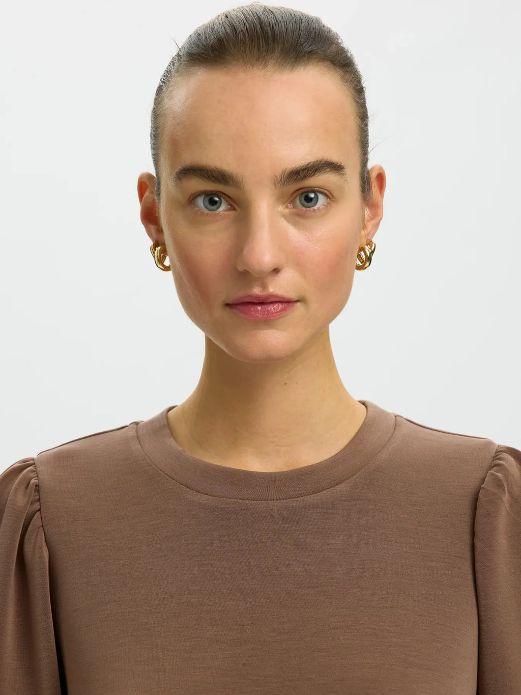 Selected Tenny Sweatshirt - Chocolate Chip