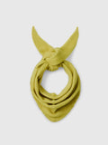 Selected Brushed Wool Scarf - Avocado