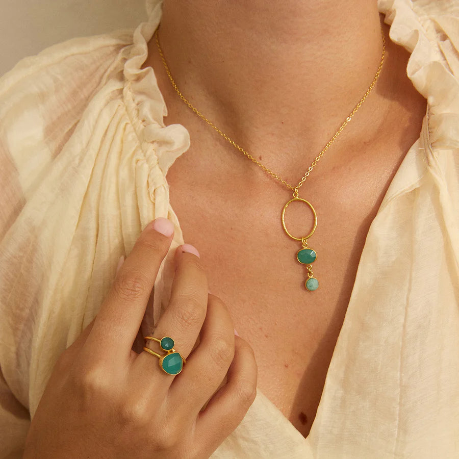 Ashiana Lily Aqua Ring