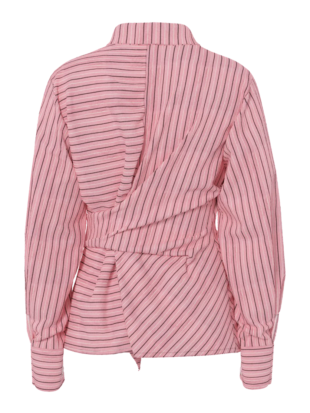 YAS Rayly Stripe Tie Shirt