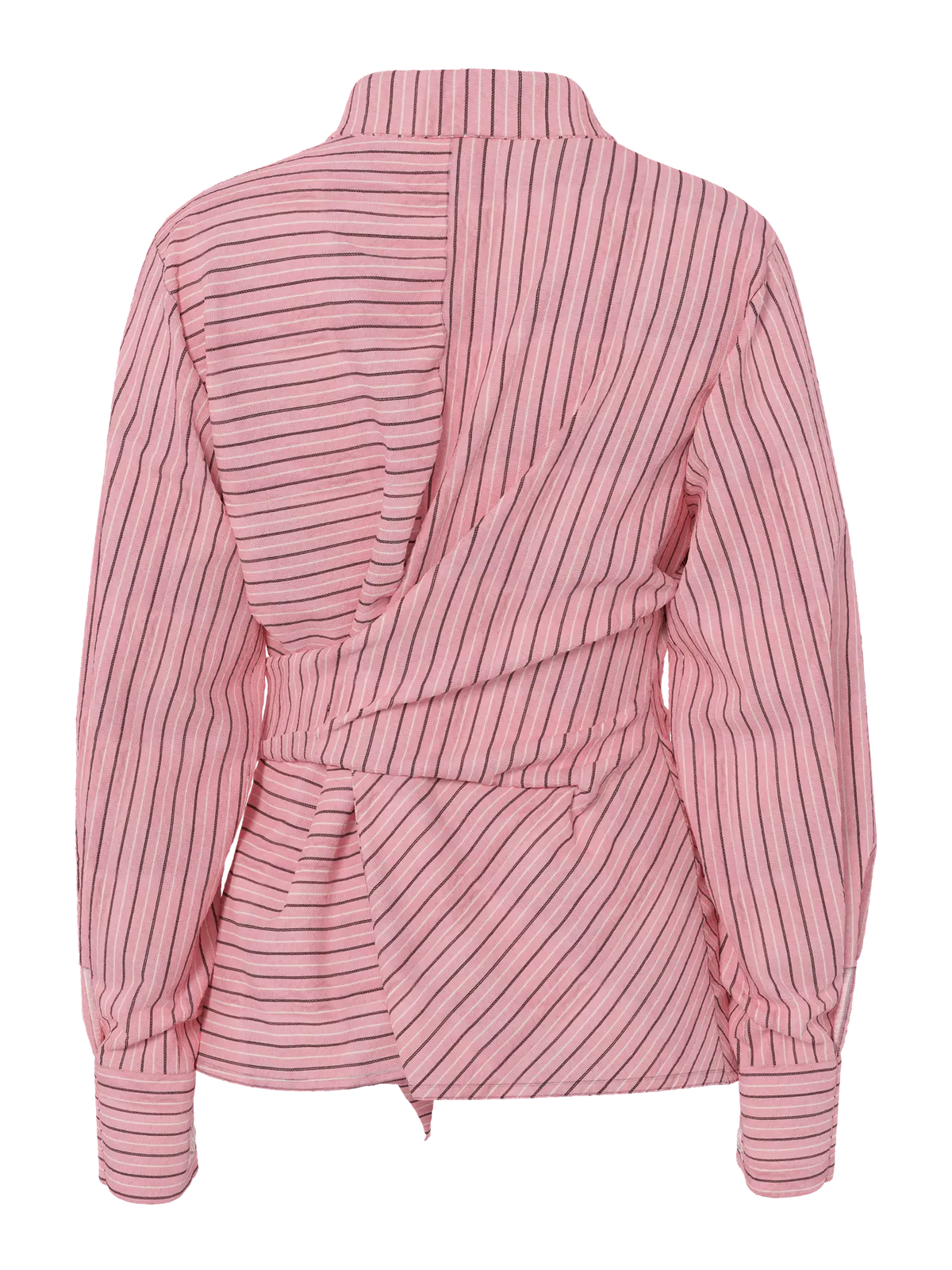 YAS Rayly Stripe Tie Shirt