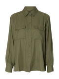 Selected Beatrice Pocket Shirt - Green
