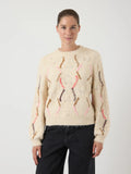 YAS Gabbi Multi Knit Jumper