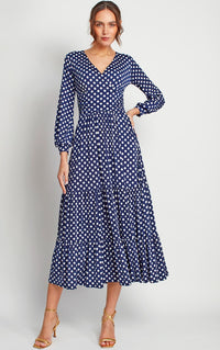 Onjenu Faye Maxi Dress - Polka Dot