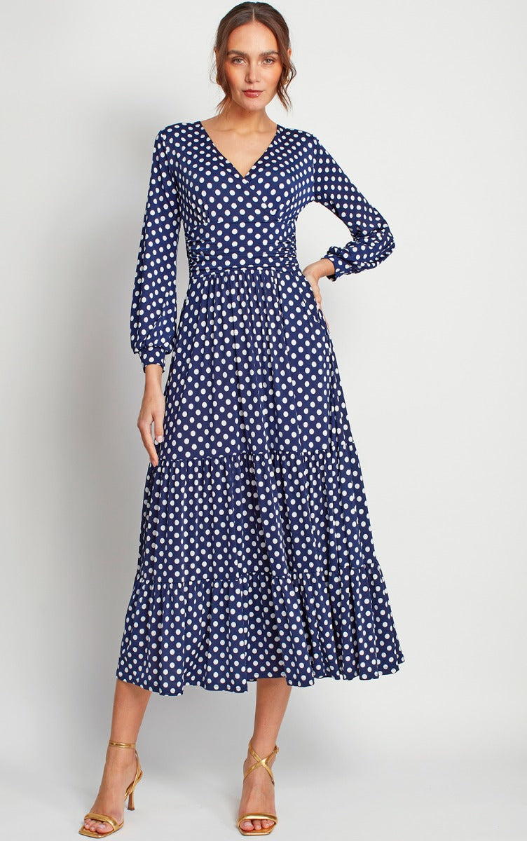 Onjenu Faye Maxi Dress - Polka Dot