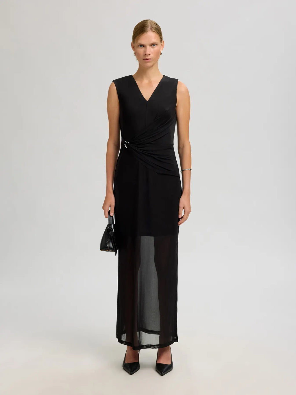 Selected Femme Olga Mesh Dress