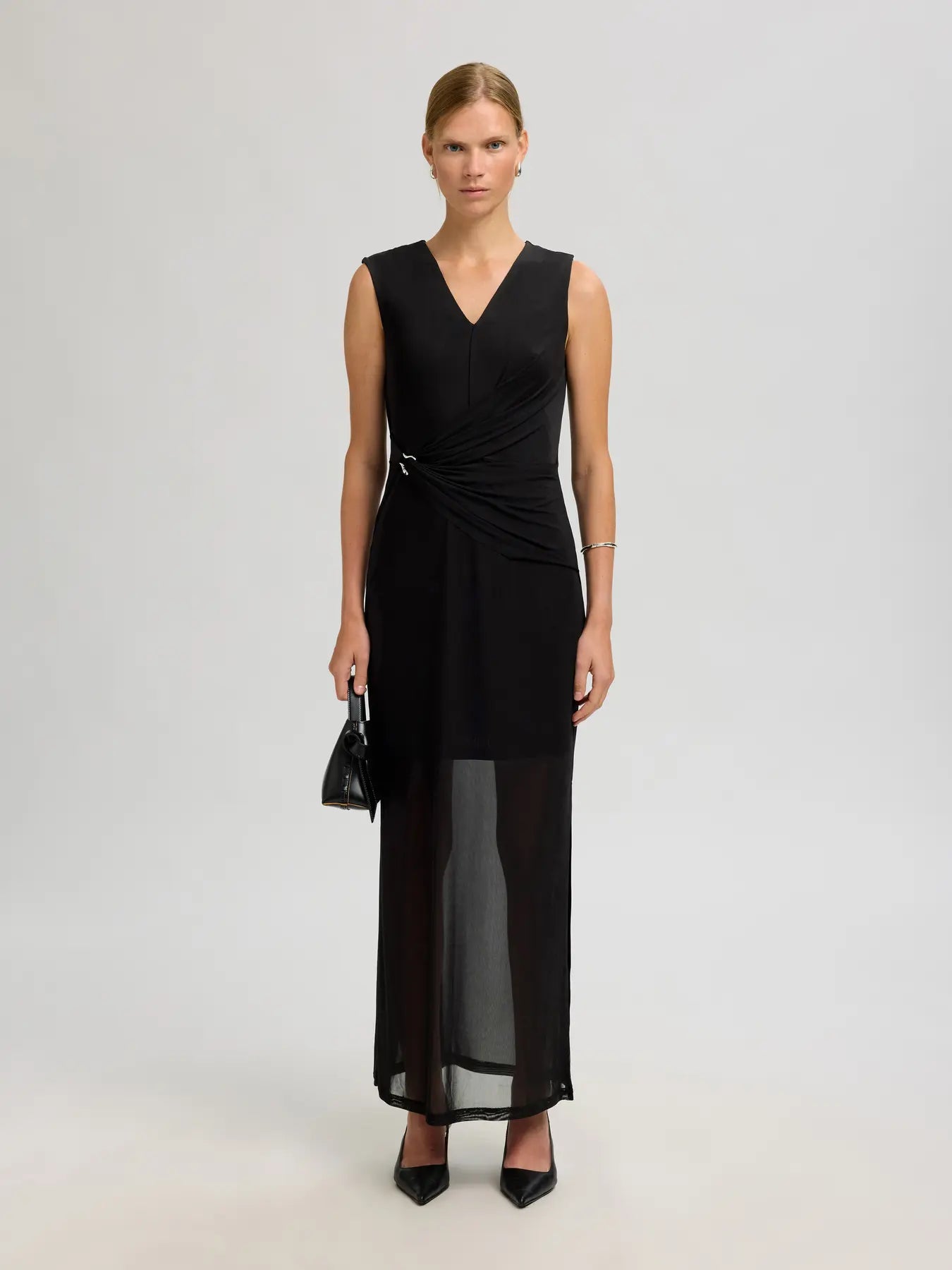 Selected Femme Olga Mesh Dress