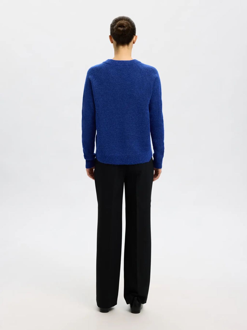 Selected Femme Lulu Jumper - Blue