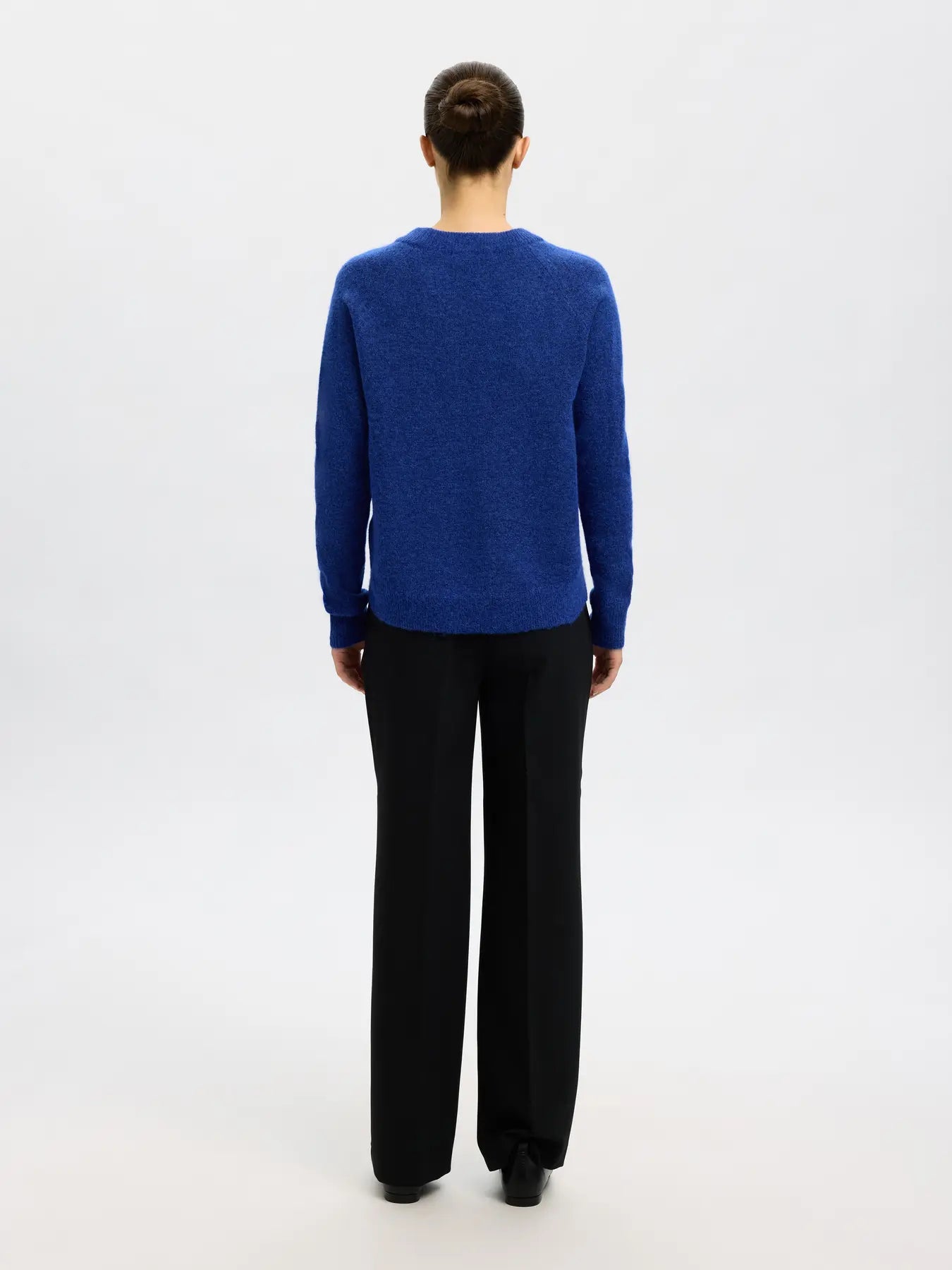 Selected Femme Lulu Jumper - Blue