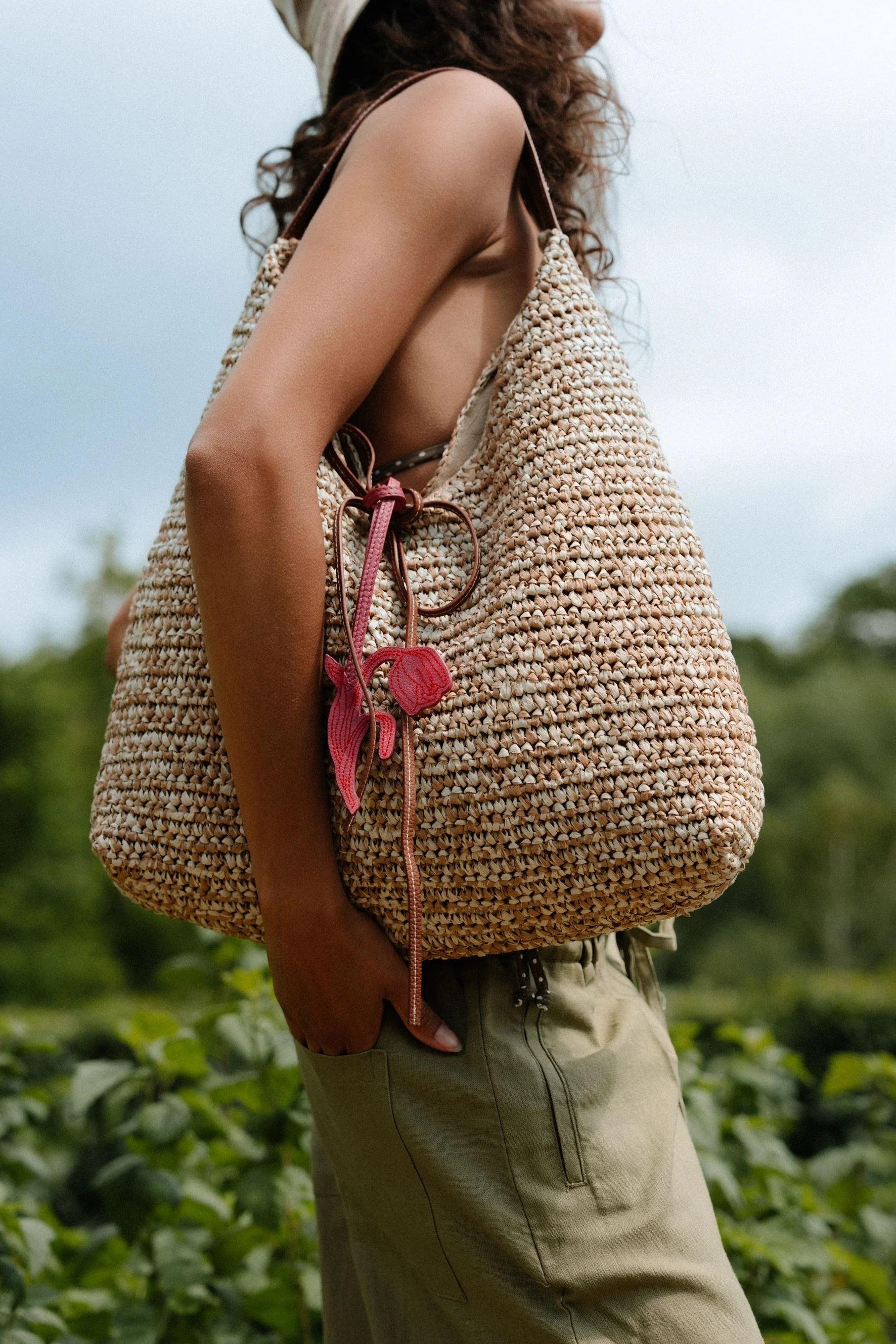 Becksöndergaard Siena Straw Bag - Nature