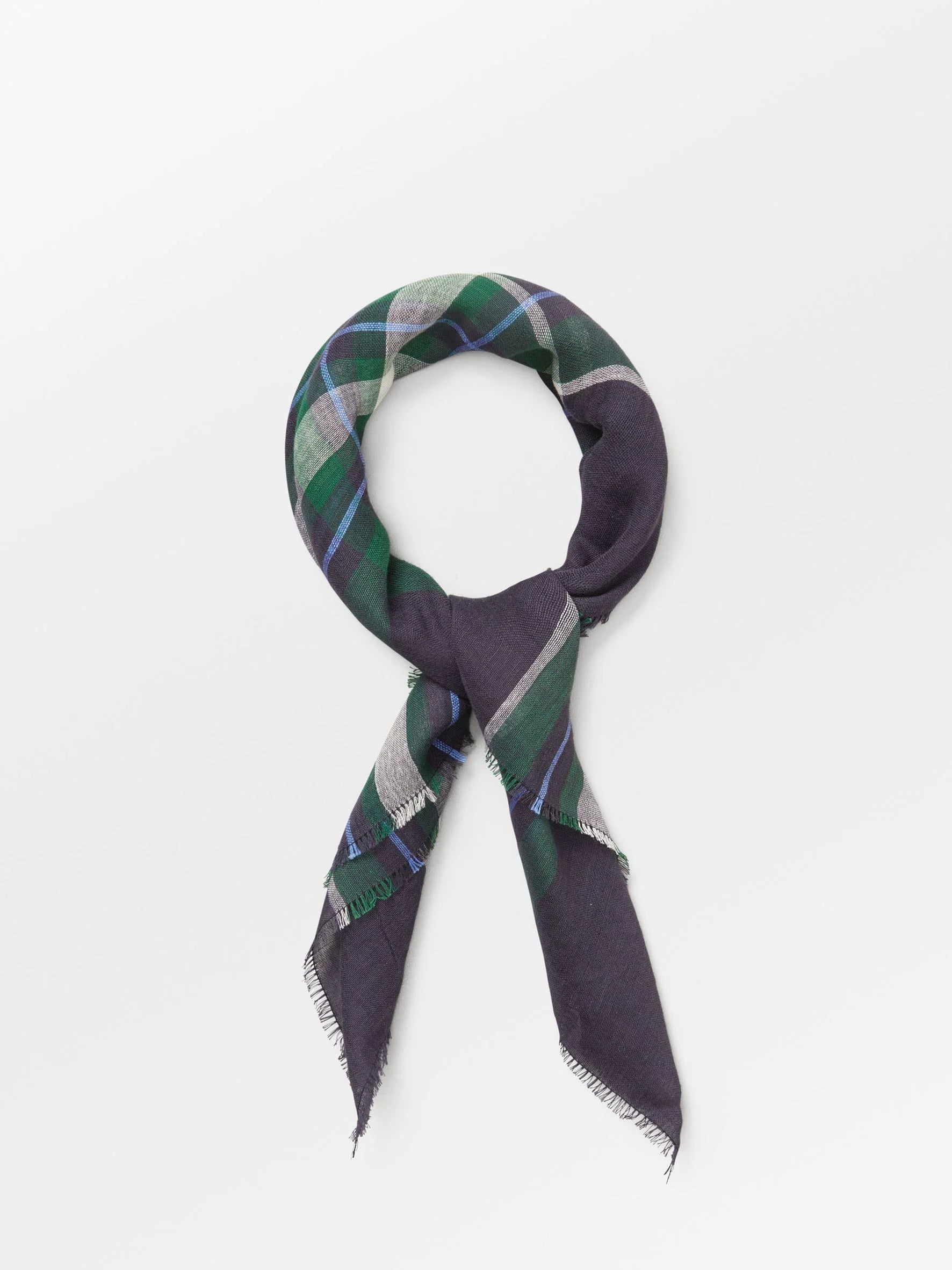 Beck Sondergaard Plaidia Scarf - Navy