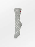 Beck Söndergaard Dotted Wola Sock - Grey