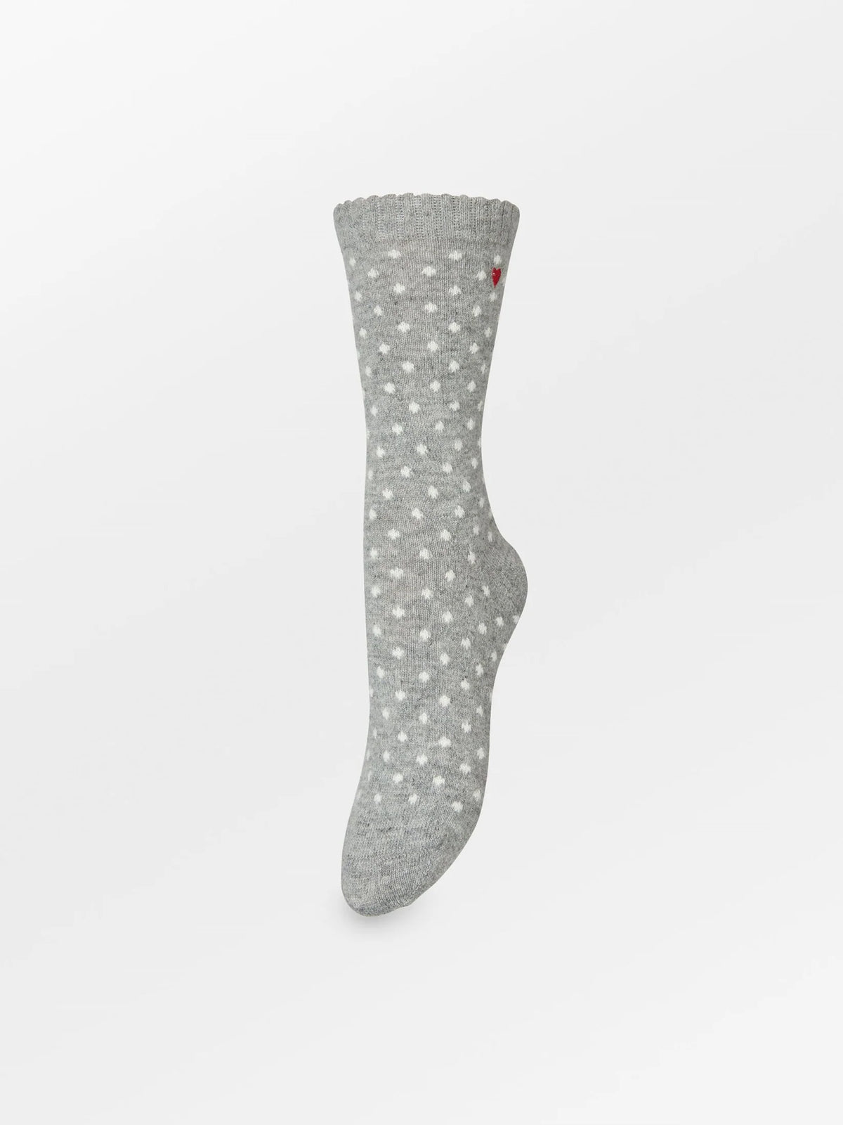 Beck Söndergaard Dotted Wola Sock - Grey