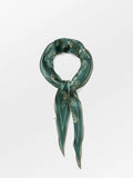 BeckSöndergaard Dotted Flora Diamond Scarf - Green