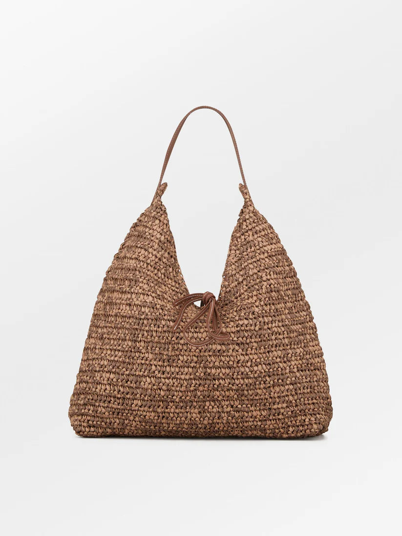 Becksöndergaard Siena Straw Bag - Brown