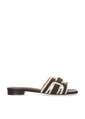 Bibi Lou Holly Flat Sandal - Dark Brown