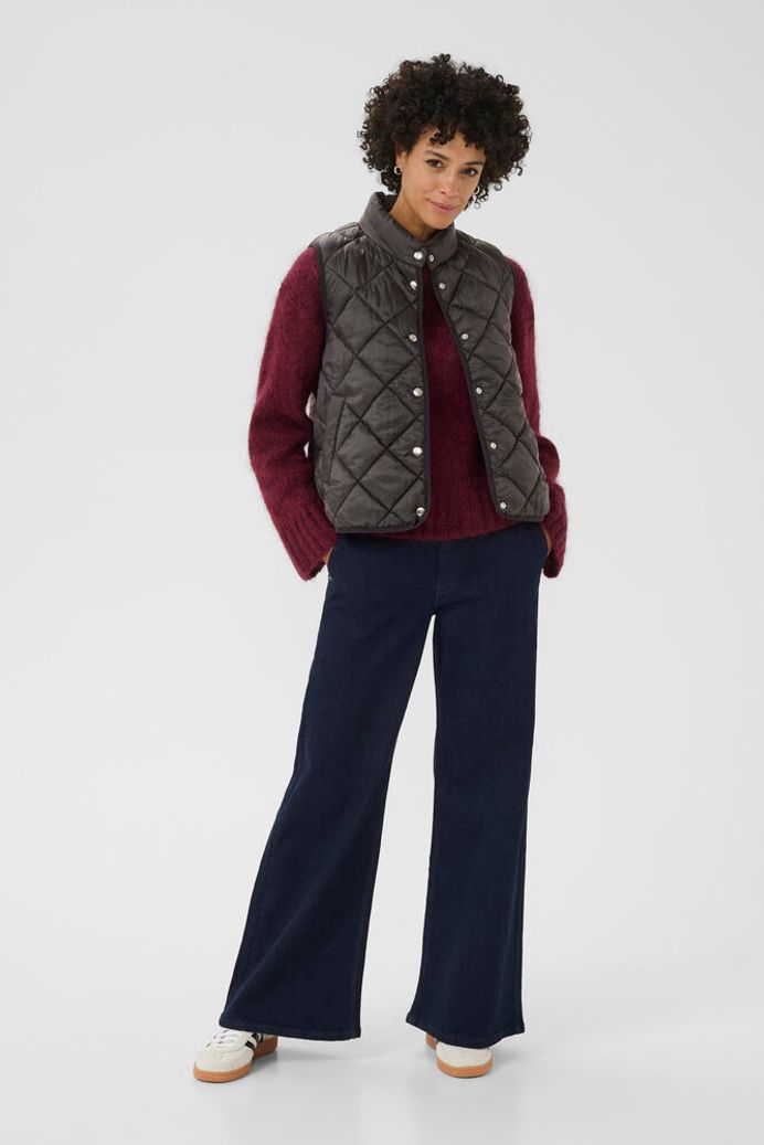 Part Two Sidse Waistcoat - Black