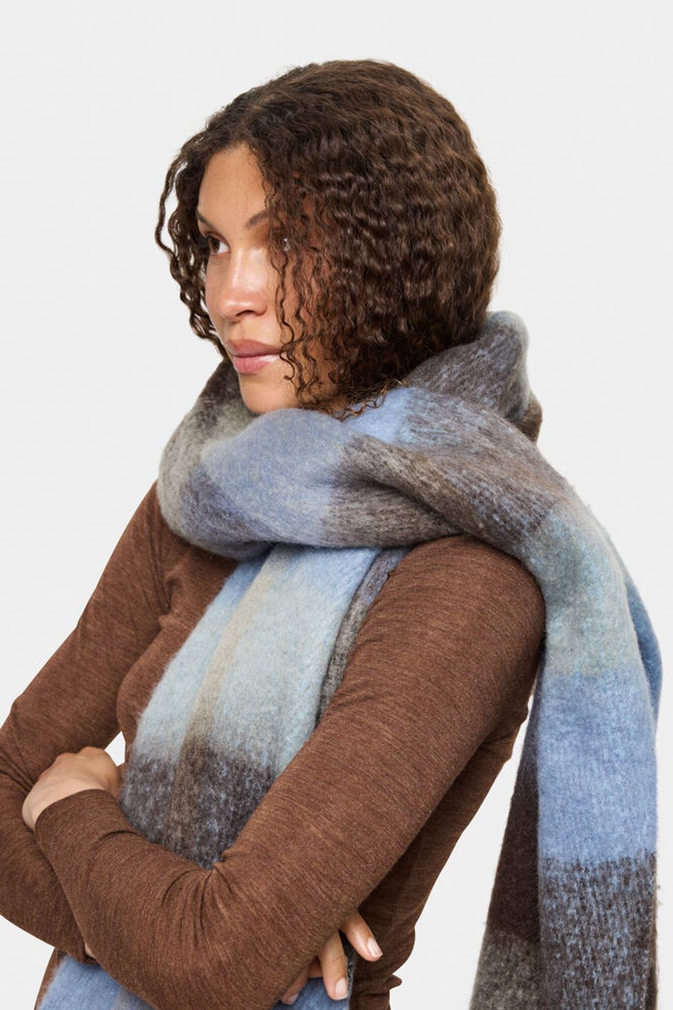 Saint Tropez Landa Scarf - Blue