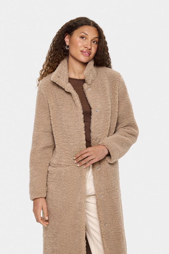 Saint Tropez Felicia Coat - Nature