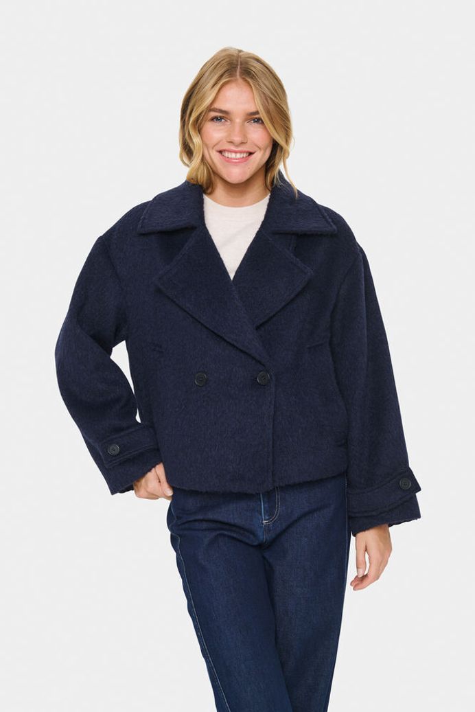 Saint Tropez Lira Wool Coat