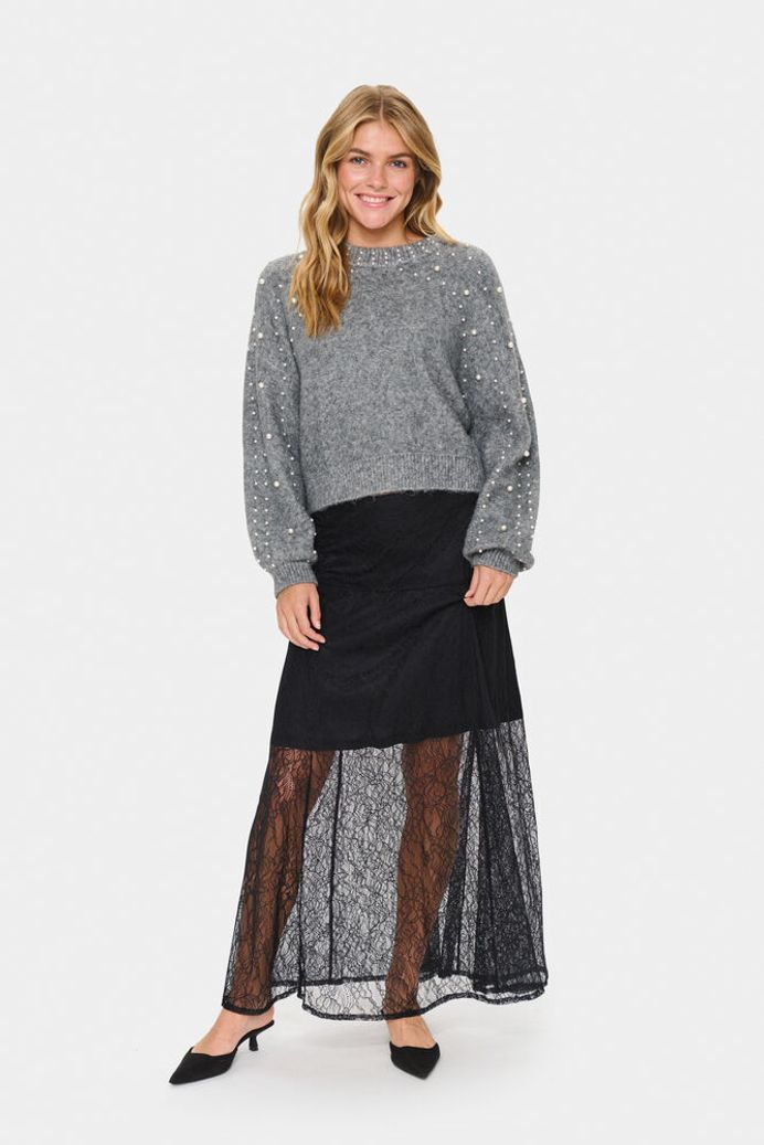 Saint Tropez Madeleine Jumper - Grey