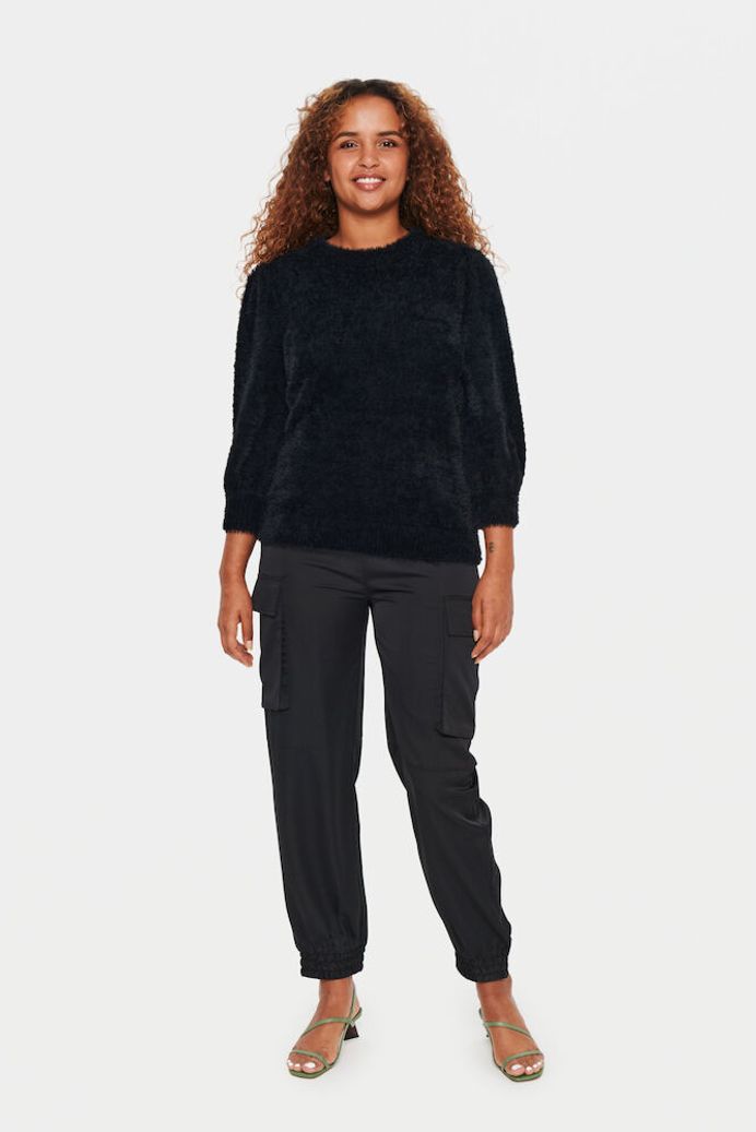 Saint Tropez Banni Jumper - Black