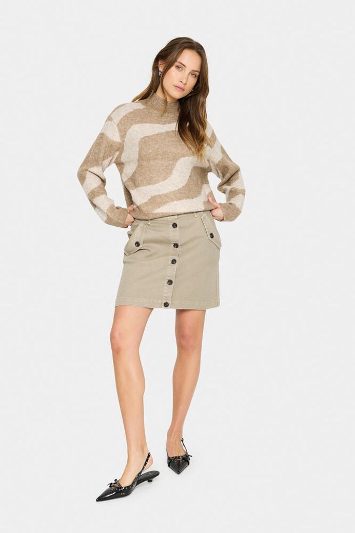 Saint Tropez Mallie Jumper - Camel