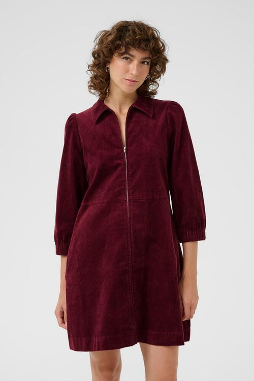 Part Two Eyvor Dress - Tawny Port